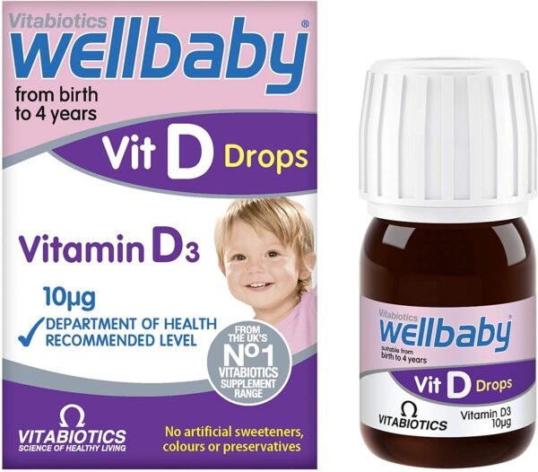 Wellbaby Vitamin D Drops - Image 2