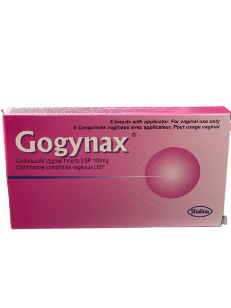 Gogynax® Clotrimazole Vaginal Inserts USP 100mg